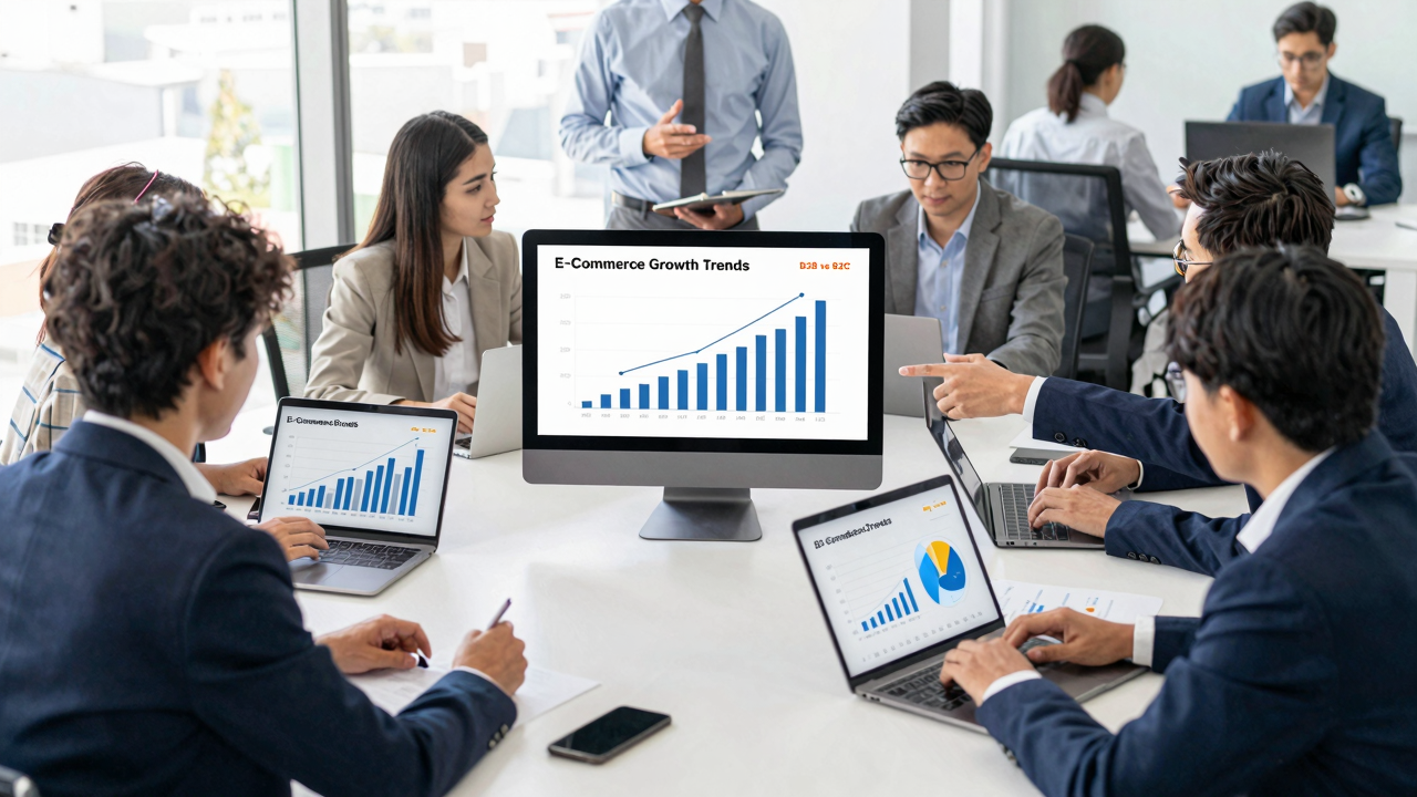 Comparing B2B and B2C E-Commerce Growth Trends