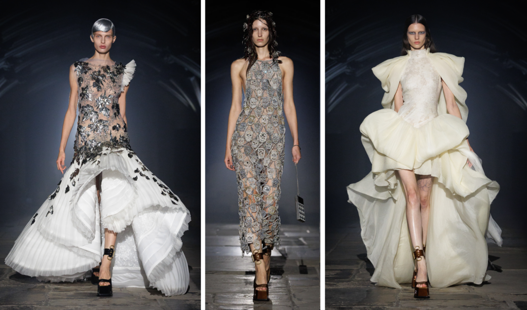 London Fashion Week 2026: The five trends we’ll see in spring Models on the runway for McQueen’s London Fashion Week show at Lincoln's Inn Chapel