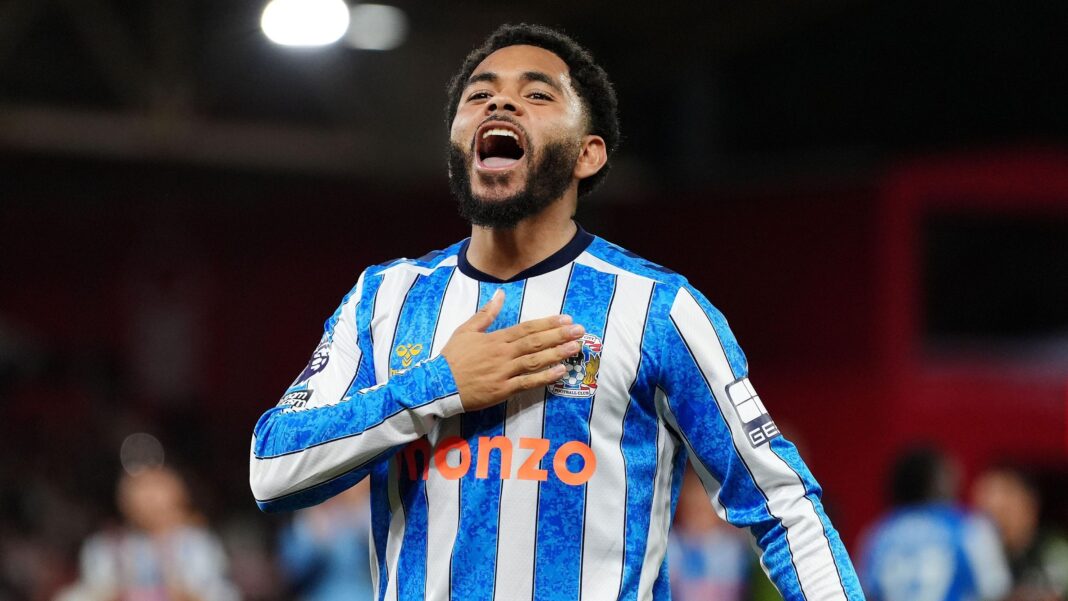 Hear’Say, ‘Snake’ & Tony Blair: A Coventry win 25 years in the making Jay Dasilva celebrates at the full-time whistle after Coventry's 1-0 win over Nottingham Forest