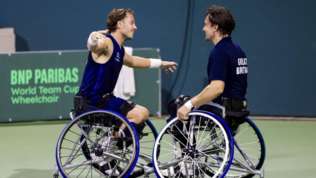 Alfie Hewett and Gordon Reid