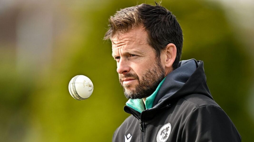 Ireland batting coach Ed Joyce