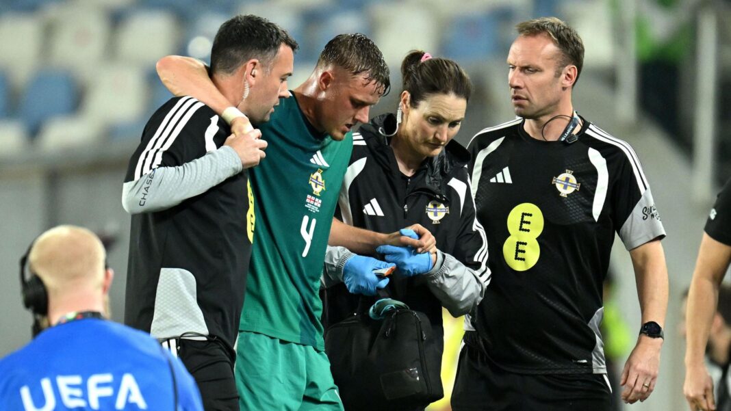 How do teams deal with longer international window? The medical team helps Dan Ballard