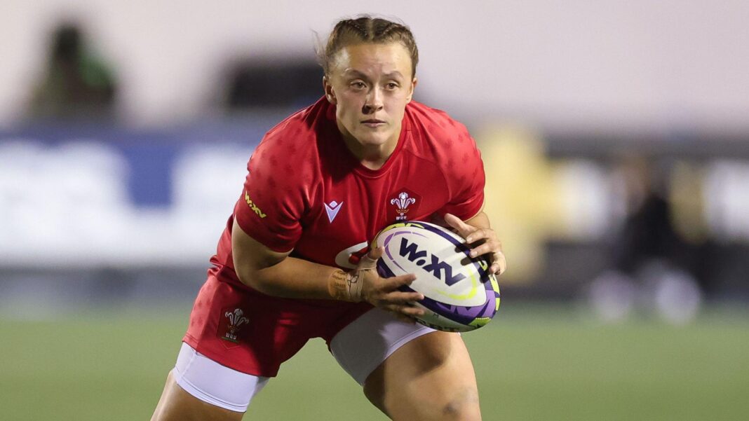 Wales out to prove they are no one-hit wonder Lleucu George in action for Wales