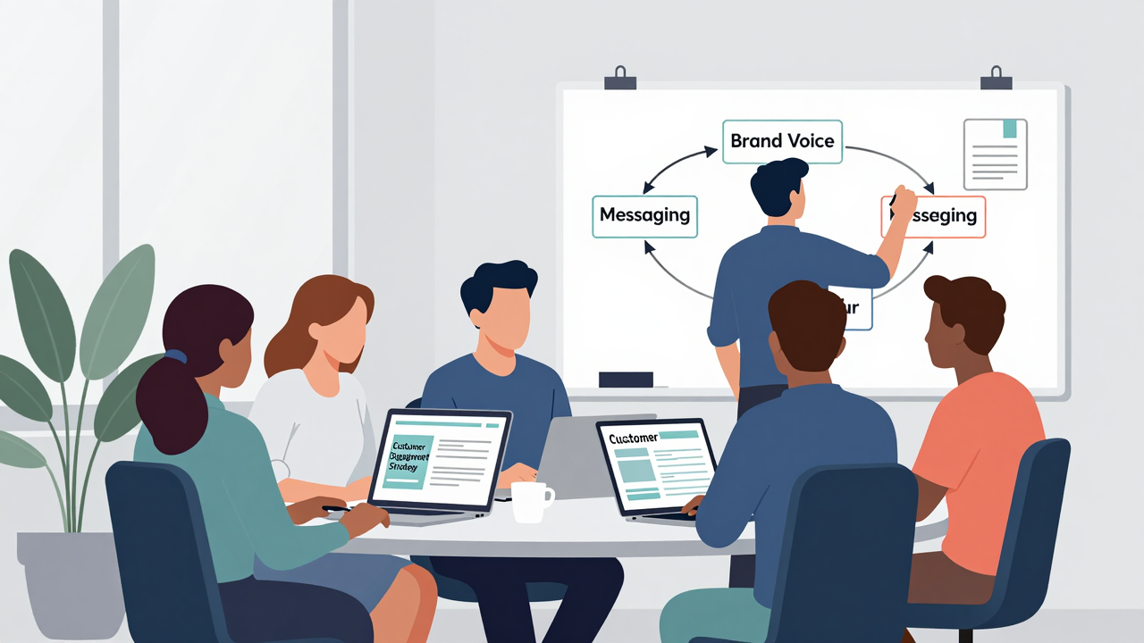 Develop a Consistent Brand Voice and Messaging