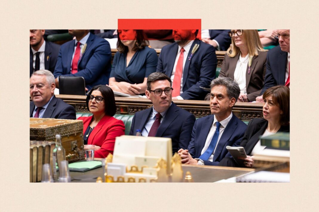 How long can Labour’s feel-good factor last? ome Secretary Shabana Mahmood, Prime Minister Andy Burnham, Foreign Secretary Ed Miliband and Education Secretary Lucy Powell during Prime Minister's Questions in the House of Commons.