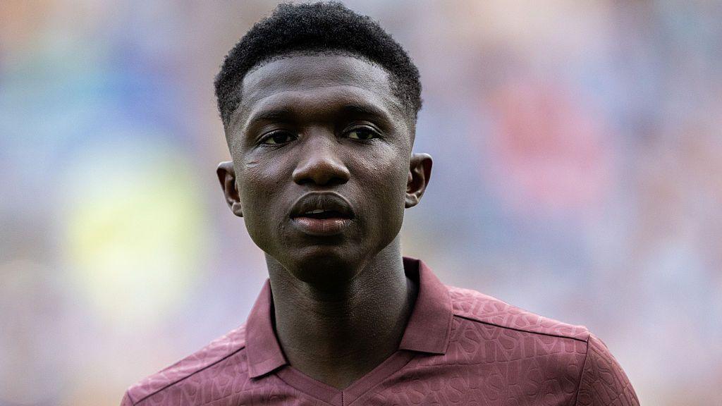 Monaco's Lamine Camara