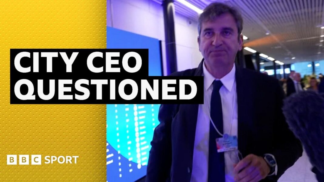 Man City CEO refuses to answer questions on guilty verdict image