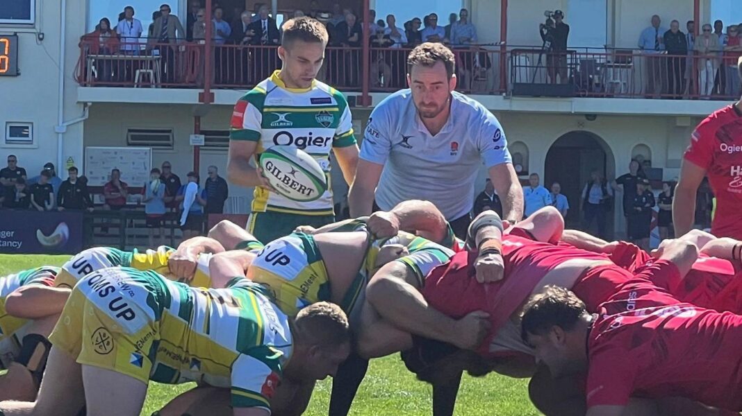 Guernsey beat Jersey to win historic league meeting Scrum in Jersey v Guernsey match