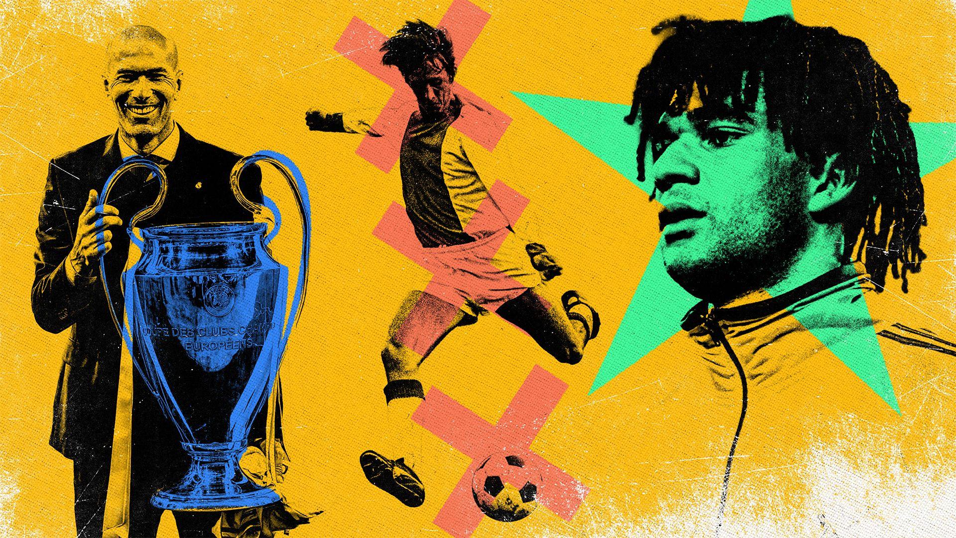 Zidane, Cruyff and Gullit
