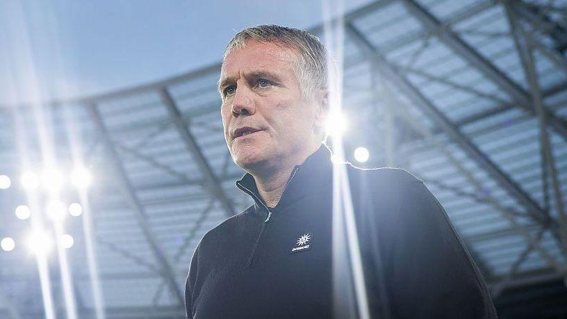 Phil Parkinson at West Ham United's London Stadium
