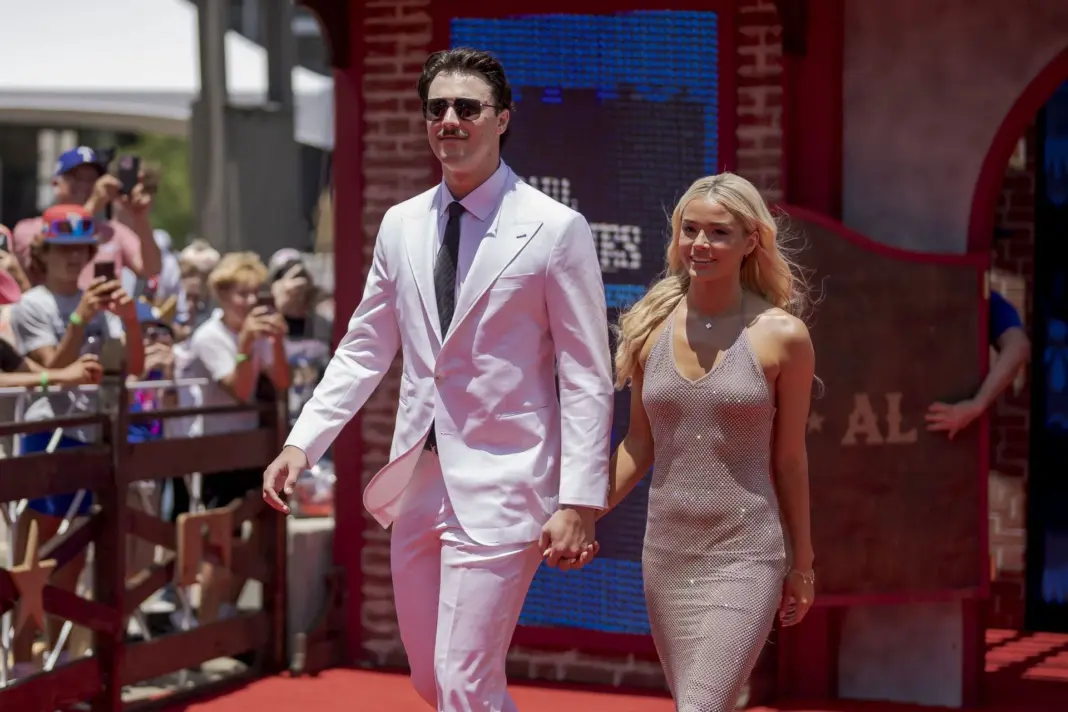 Paul Skenes’ girlfriend Olivia Dunne’s season recap gets 5-word reaction from Bobby Witt Jr.’s wife Maggie Paul Skenes’ girlfriend Olivia Dunne’s season recap gets 5-word reaction from Bobby Witt Jr.’s wife Maggie