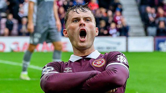 Hearts winger Josh McPake