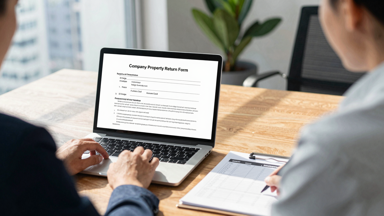 Ensure Return of Company Property