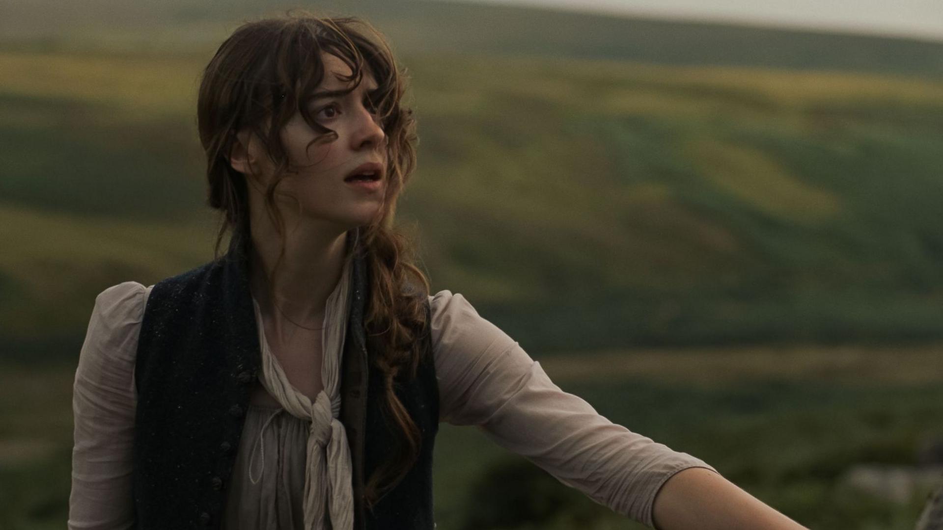 Daisy Edgar-Jones in a scene from Sense and Sensibility