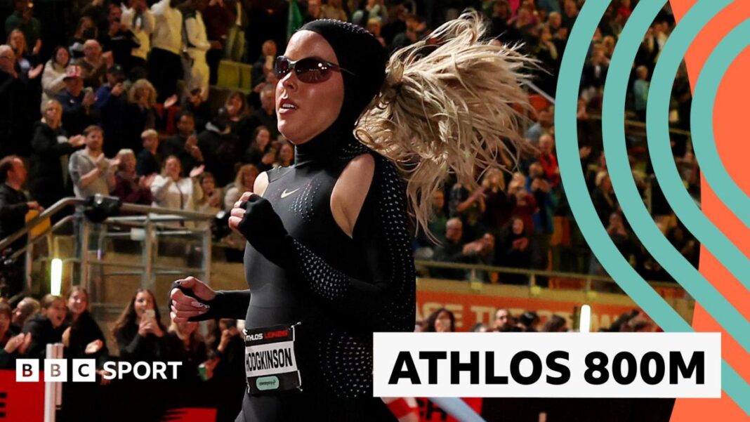 Hodgkinson dazzles to win Athlos 800m Hodgkinson dazzles to win Athlos 800m