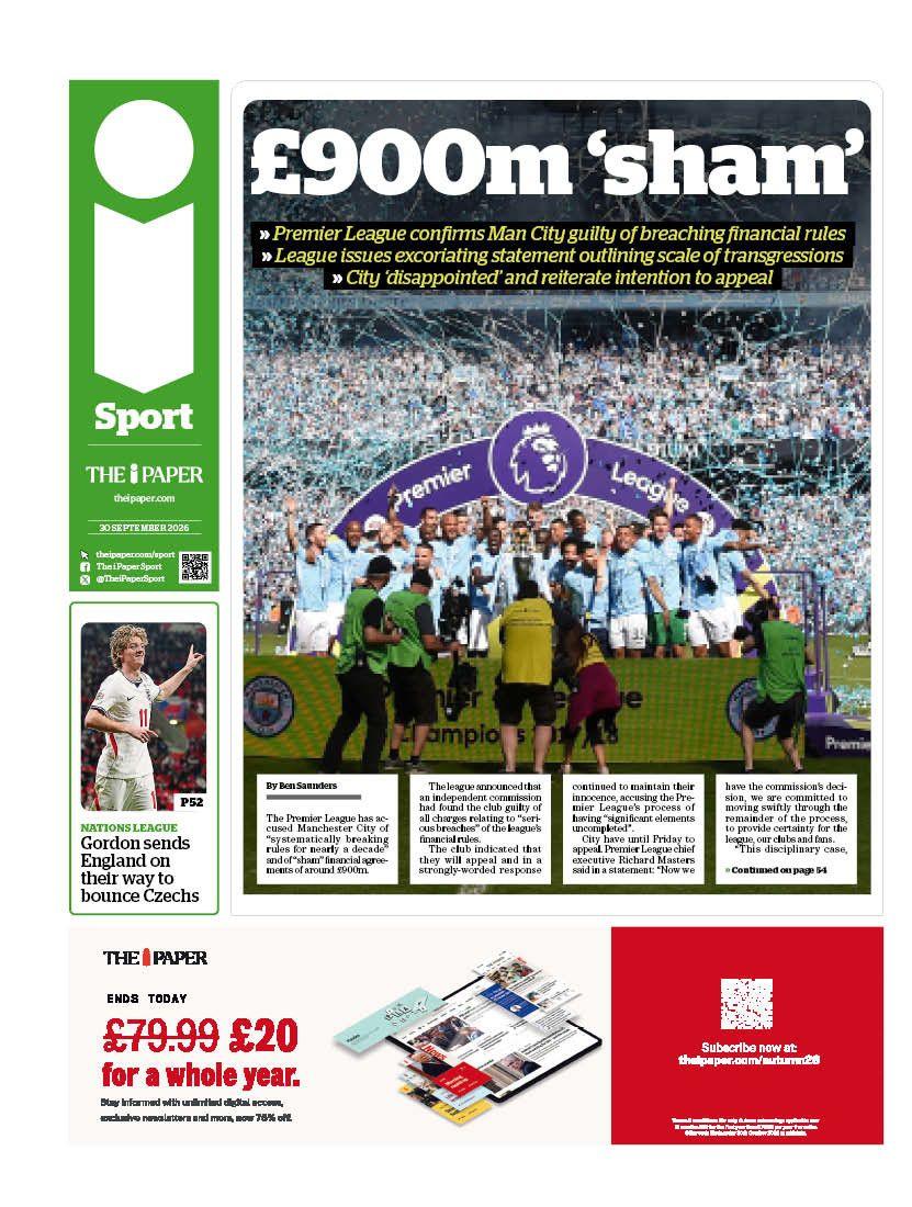 the i paper back page
