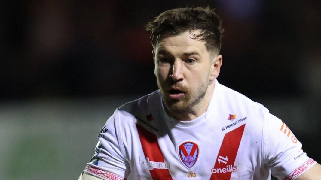 St Helens and England centre Percival to retire Mark Percival in action for St Helens