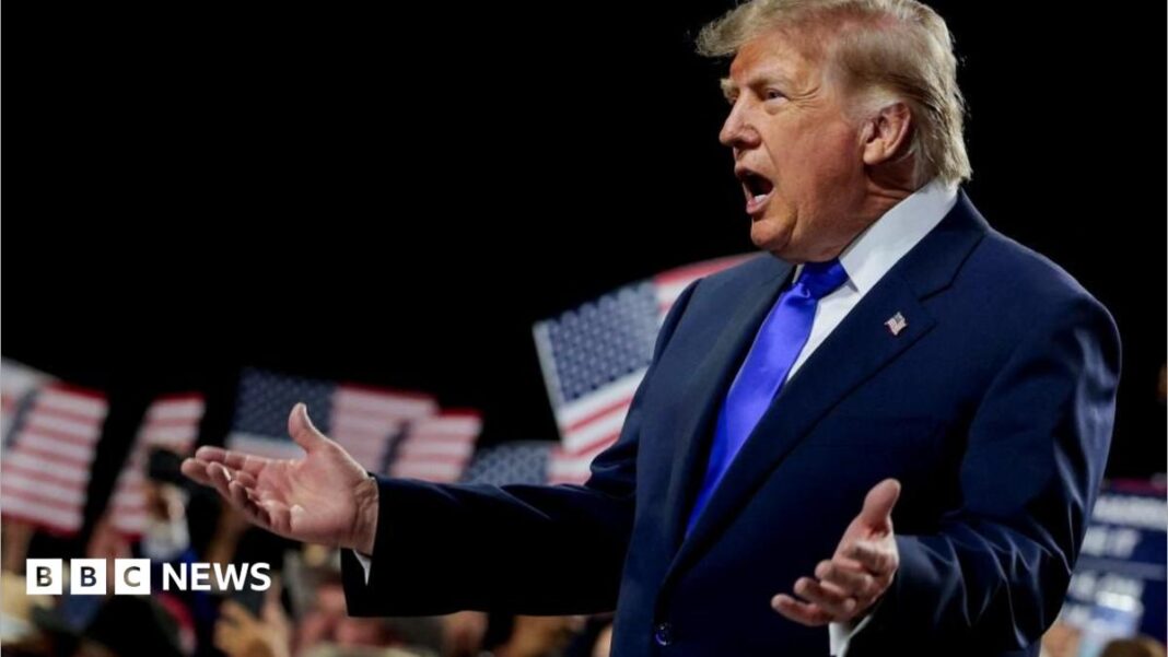 Trump pledges $5,000 to every American if Republicans win November elections Trump pledges $5,000 to every American if Republicans win November elections