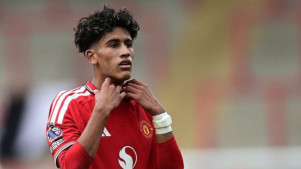 Manchester United forward JJ Gabriel