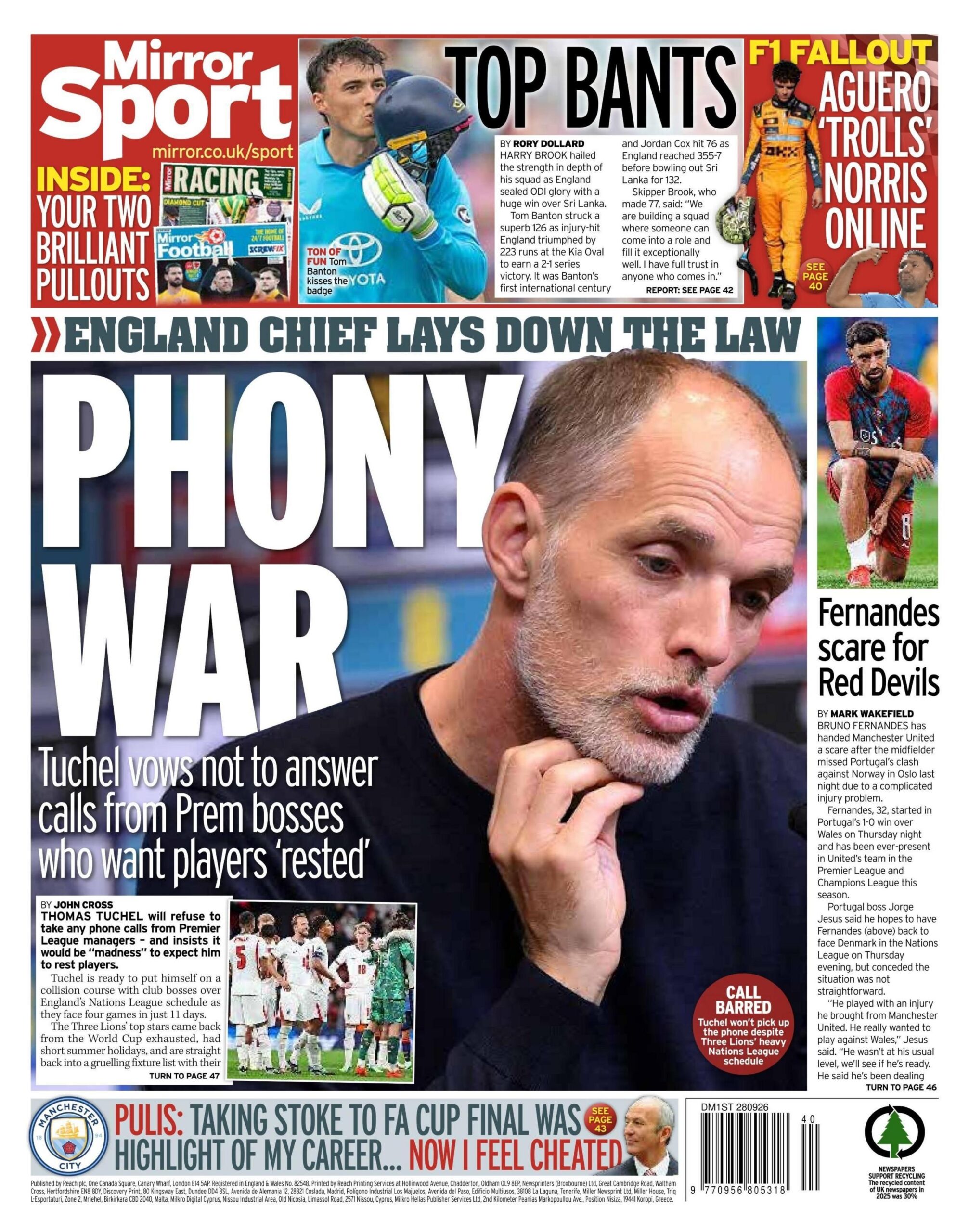 Mirror back page