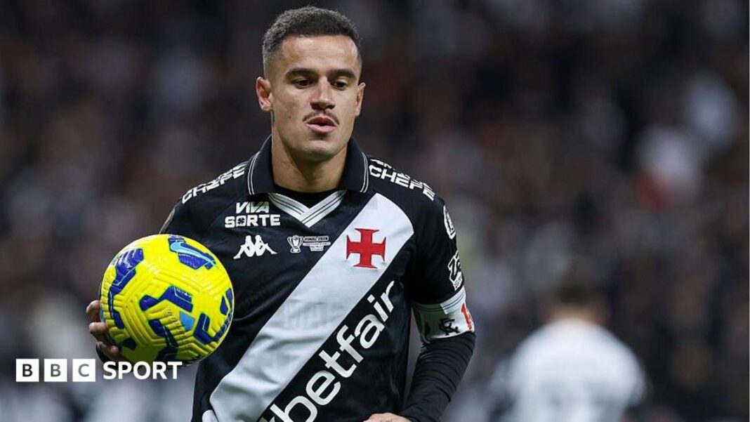 Coutinho joins Neymar at Santos for rest of season Coutinho joins Neymar at Santos for rest of season