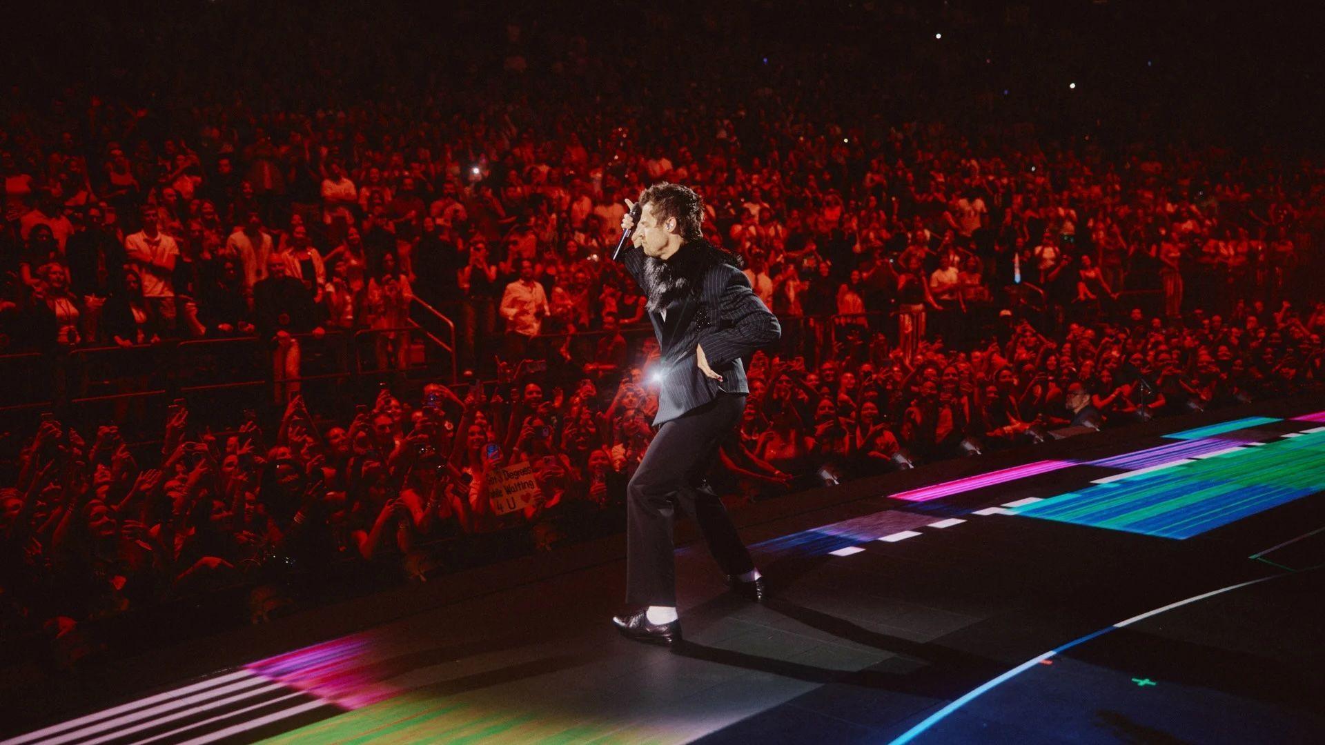 Harry Styles on stage