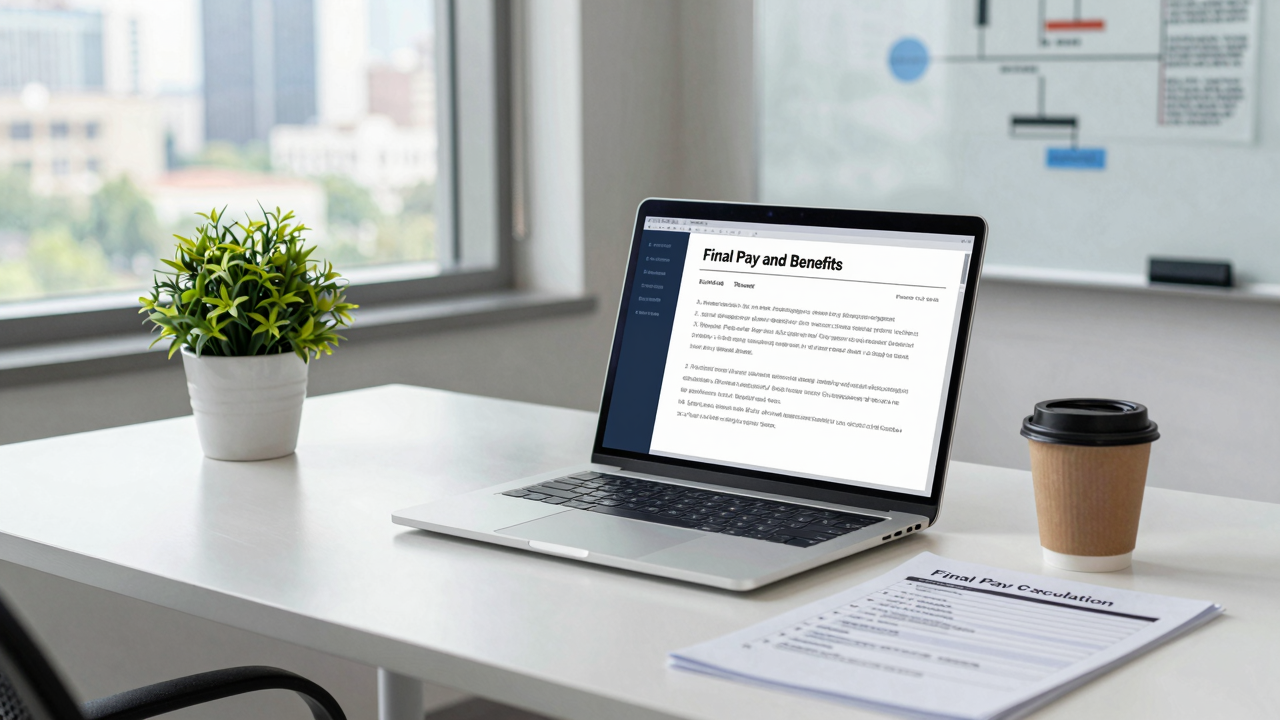 Final Pay and Benefits Compliance