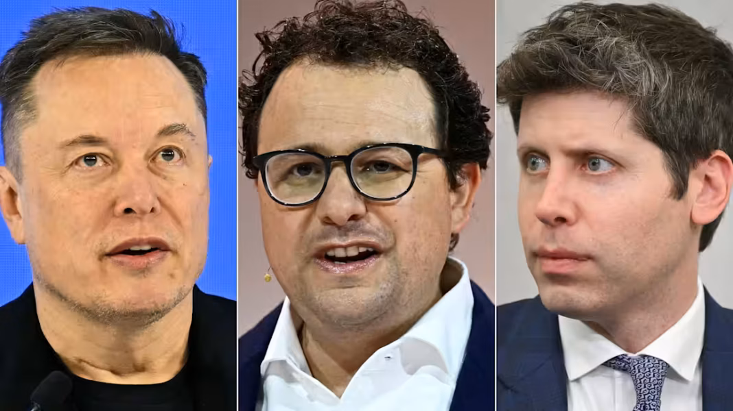 Rivals Altman and Musk rally behind Dario Amodei’s call for an AI slowdown Httpsd1e00ek4ebabms cloudfront netproduction51ca86b7 81e2 40a8 937c f4f2d43372db