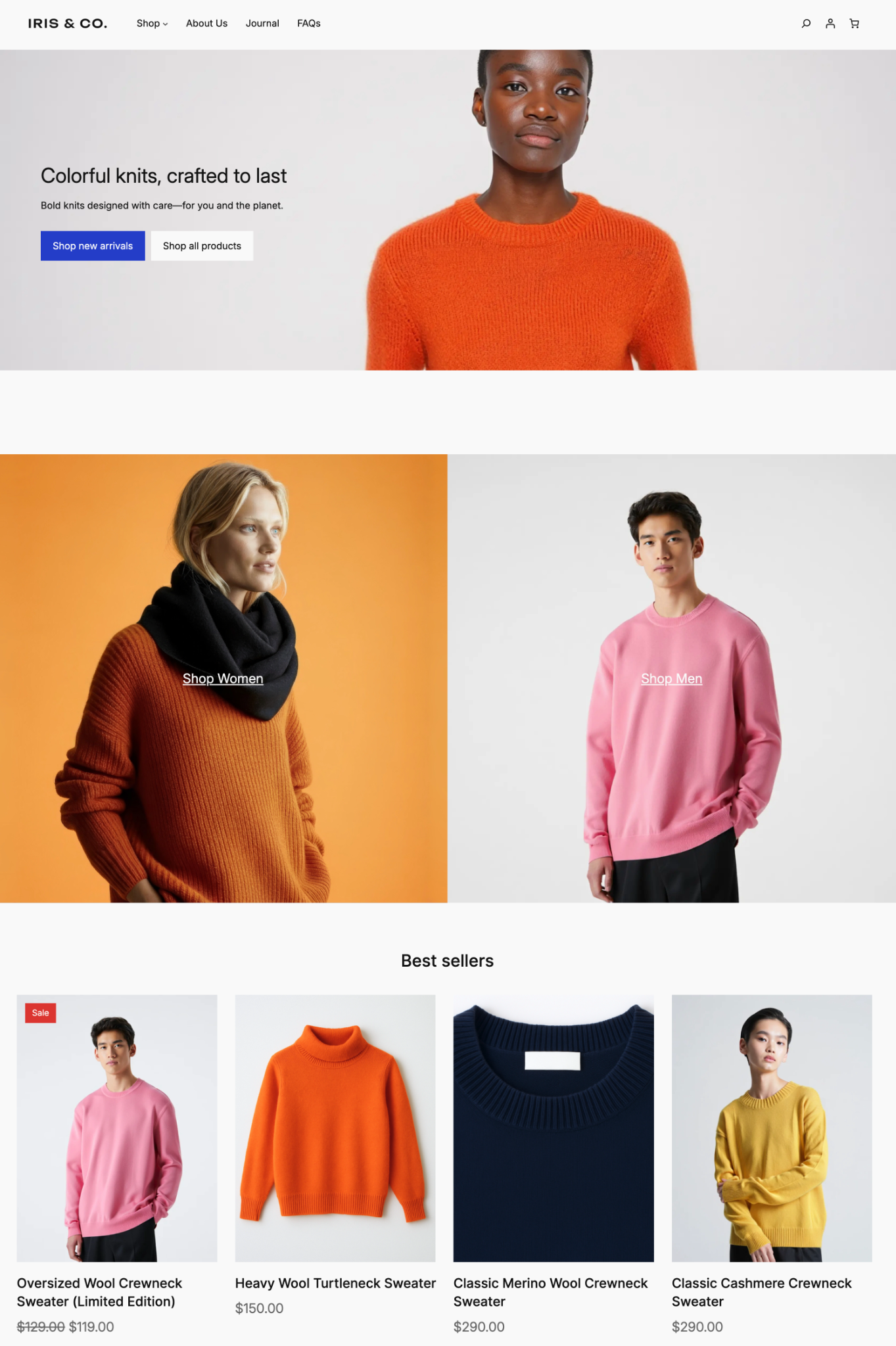 Preview of the Purple WooCommerce theme showing a clothing storefront.