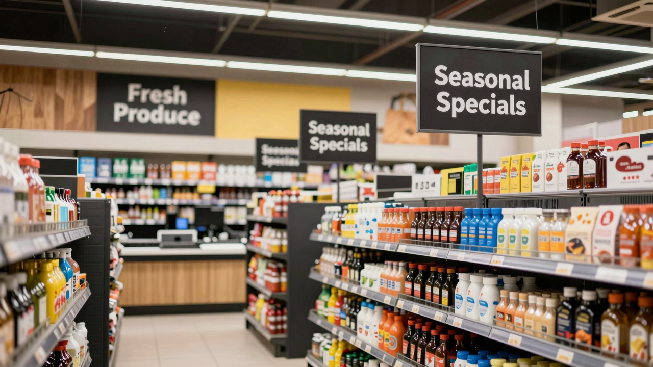 Implement Effective Signage to Guide and Engage Shoppers