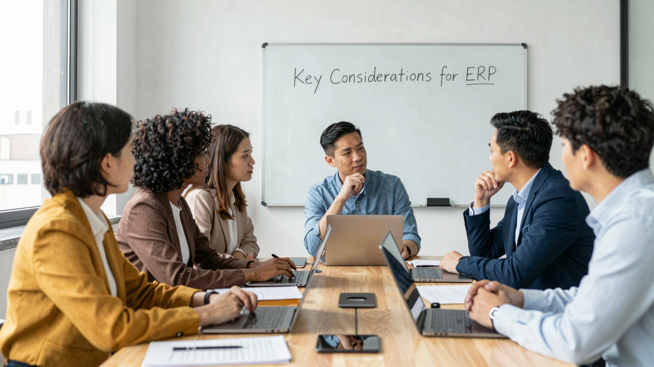 Key Considerations for Choosing the Right ERP?