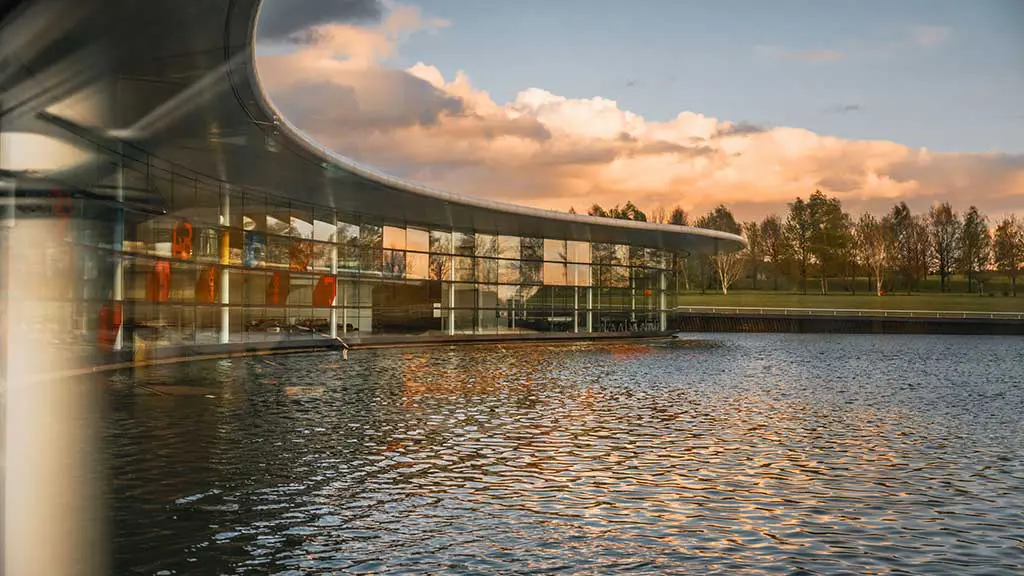 The McLaren Technical Centre in Woking