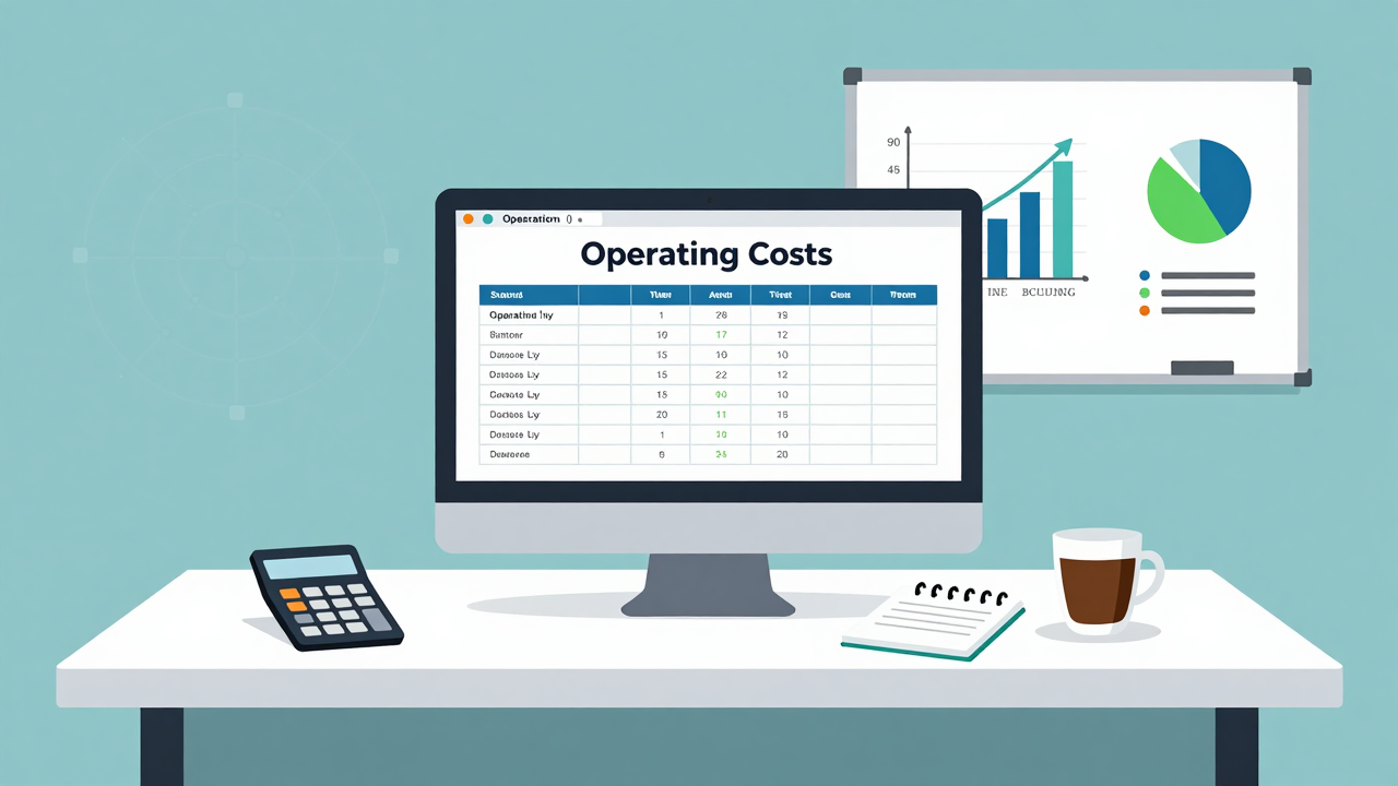 Recording Operating Costs on Financial Statements