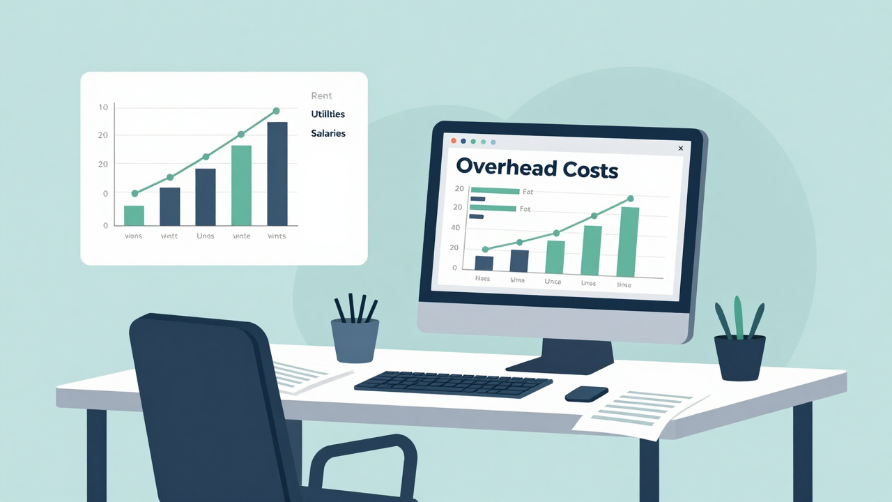 Recording Overhead Costs on Financial Statements