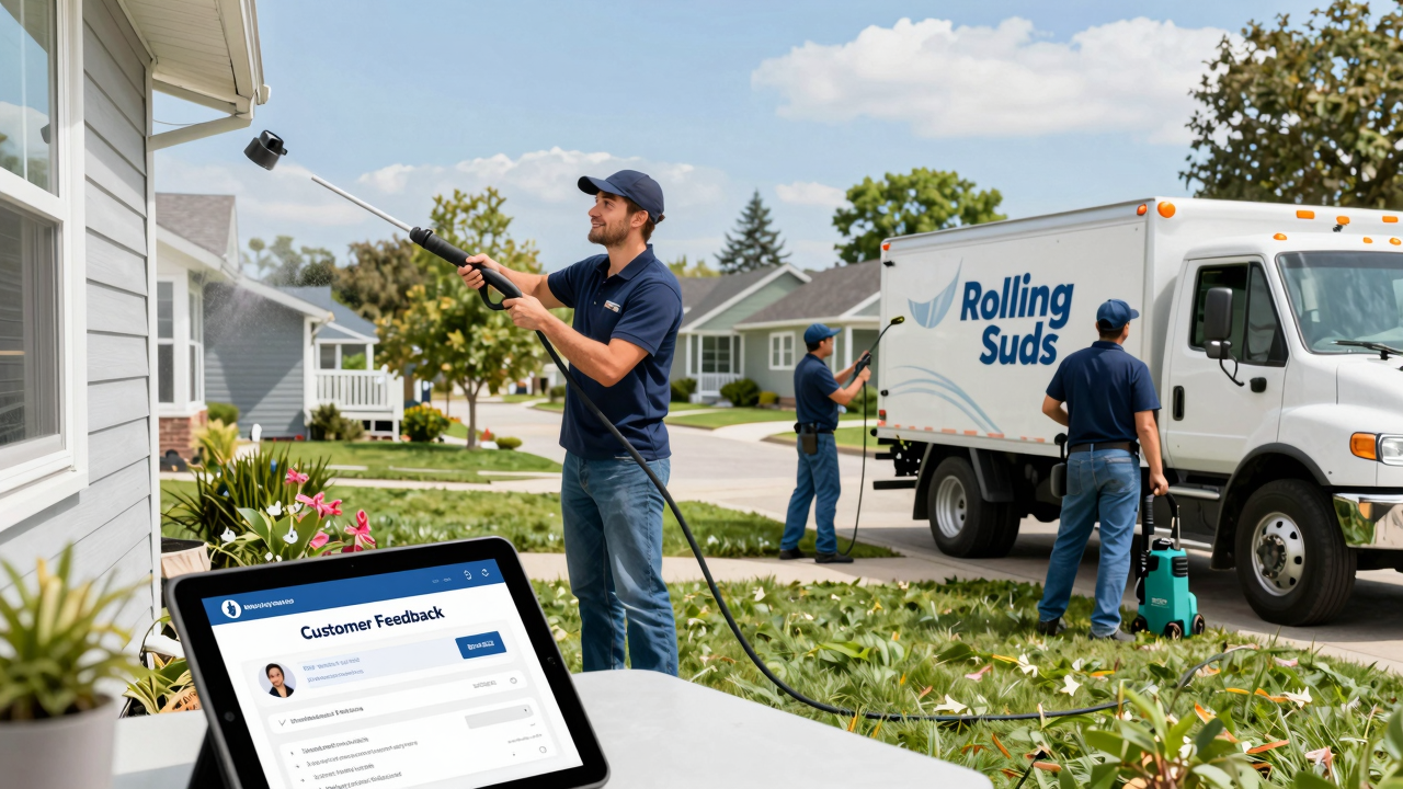 Rolling Suds: Your Power Washing Franchise Leader