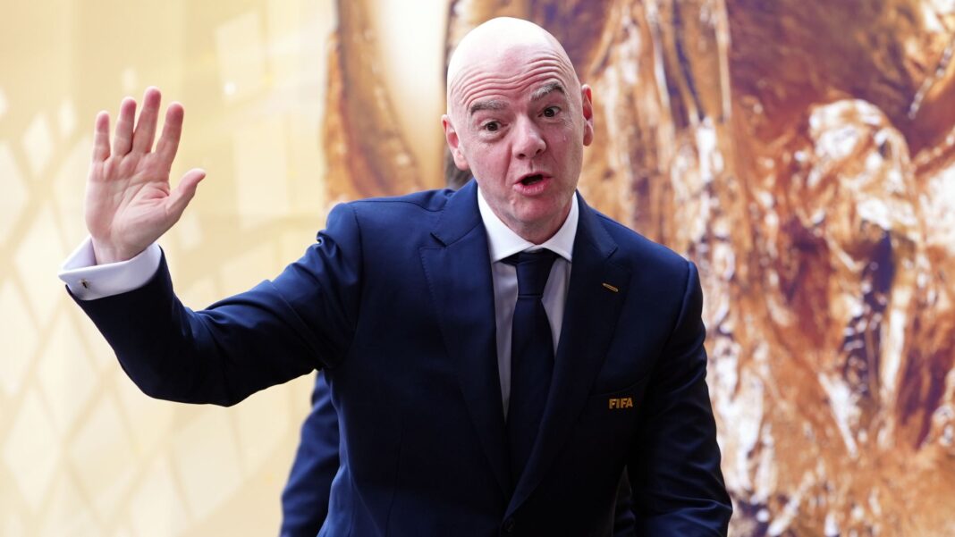 Premier League in joint call for FIFA reform amid Infantino crisis Skynews gianni infantino fifa boss 7360508