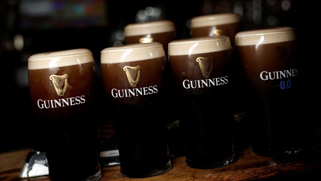 Thieves steal more than 70,000 pints of Guinness worth £115,000 from depot Skynews guinness diageo 6441663