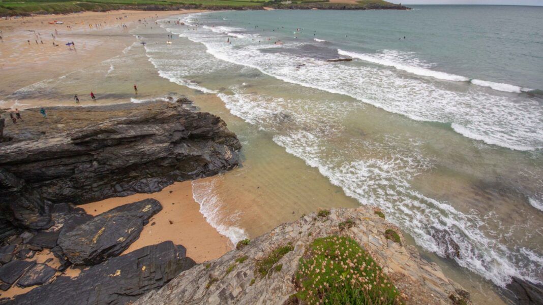 Skynews harlyn bay beach cornwall 7364264
