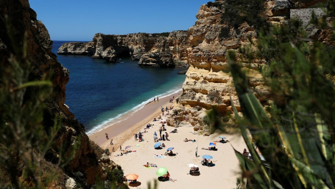 British woman, 34, stabbed to death in hotel corridor in Portugal Skynews marinha albufeira portugal 7339142