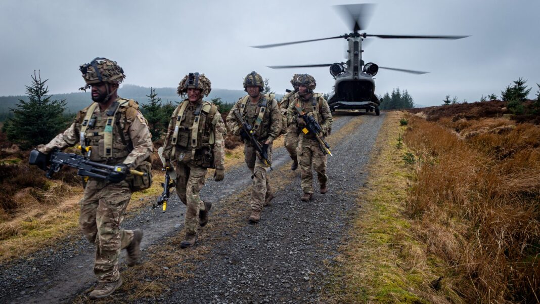 Army stops some training exercises over lack of money despite Kremlin warning Skynews mod soldiers royal regiment scotland 7238814