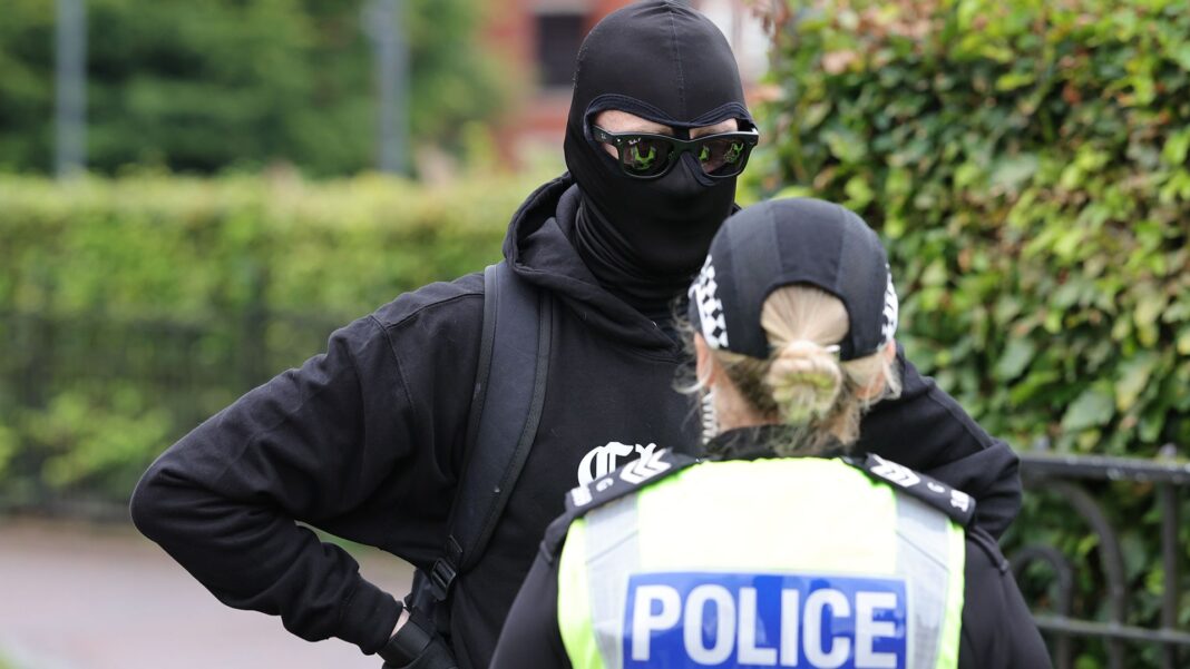 Balaclava ban comes into force in Nottingham Skynews police face covering 7351915