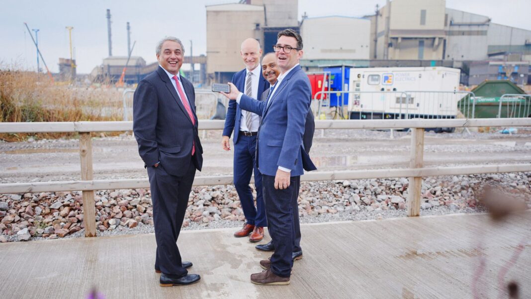 Tata Steel seeks new government funding as industry crisis deepens Skynews port talbot andy burnham 7332585