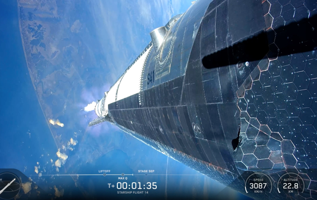 SpaceX’s Starship rocket reaches orbit for the first time image
