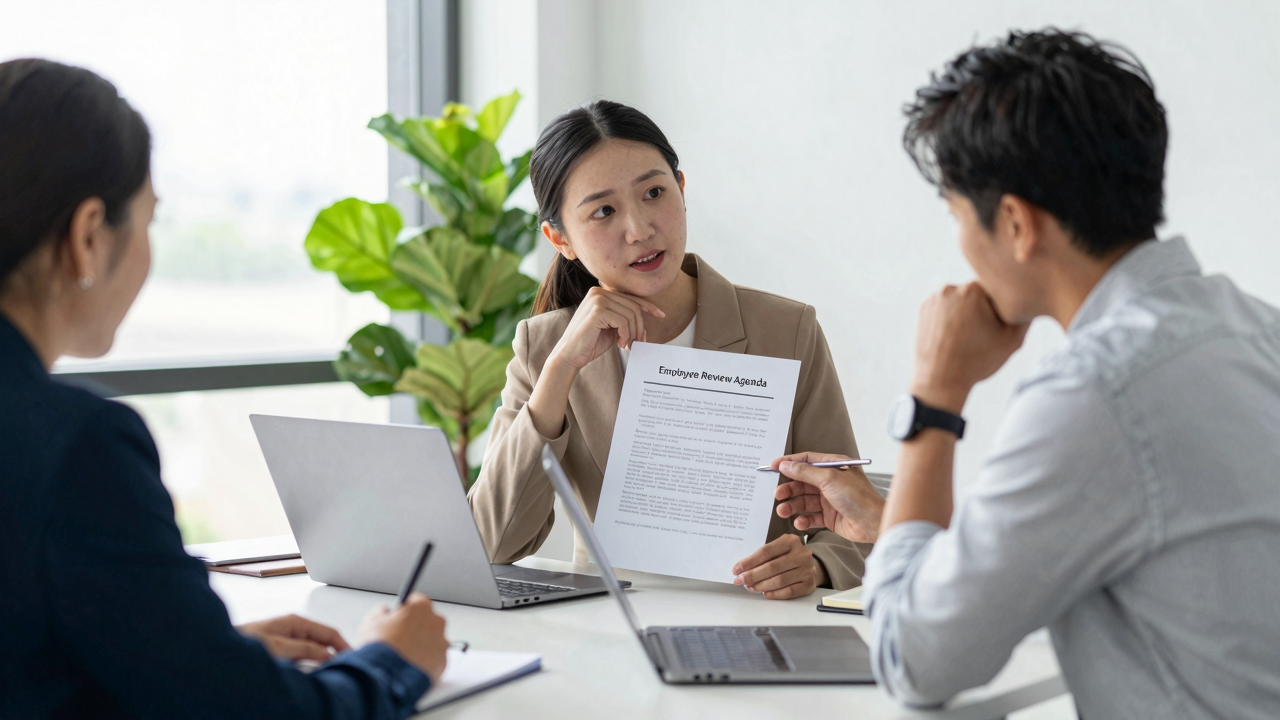 Structuring the Review Agenda for Effective Dialogue