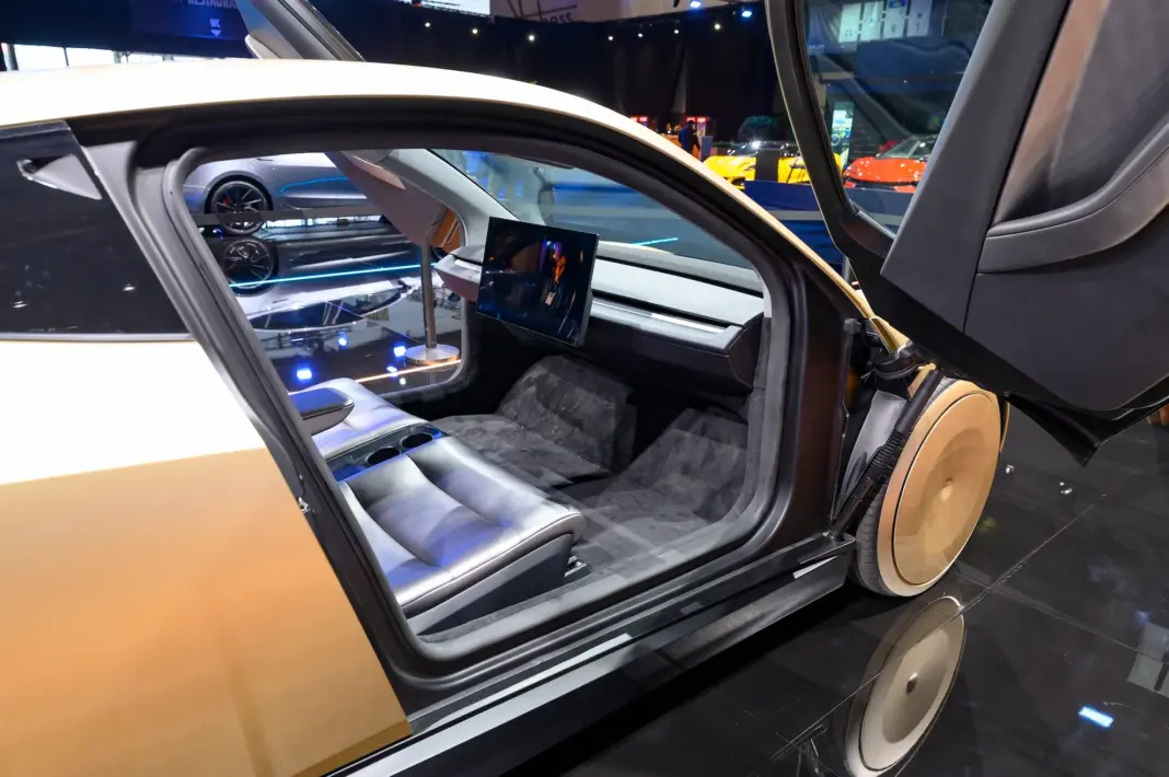 The Cybercab is Tesla’s ‘fork in the road’ moment Tesla cybercab interior getty