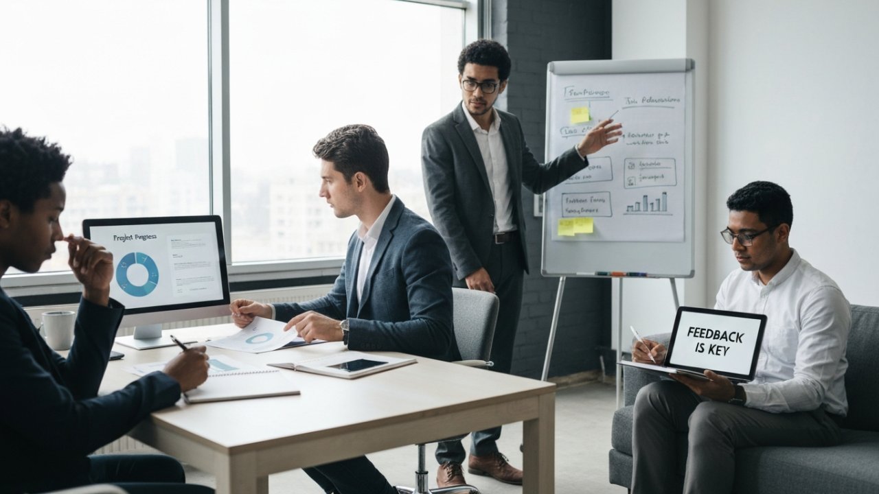 The Role of Feedback in Successful Delegation