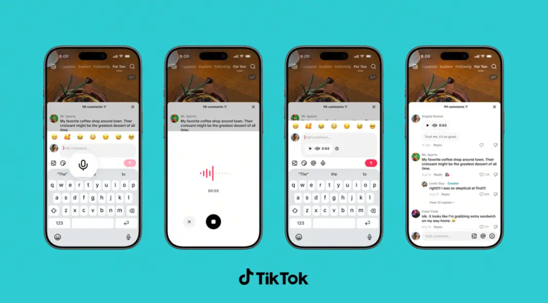 TikTok comments are getting more interactive with voice comments, polls, and more Tiktok voice comments