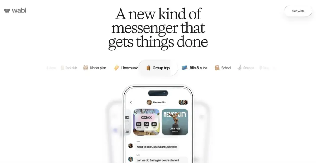 AI-powered app maker Wabi pivots to a messaging experience image