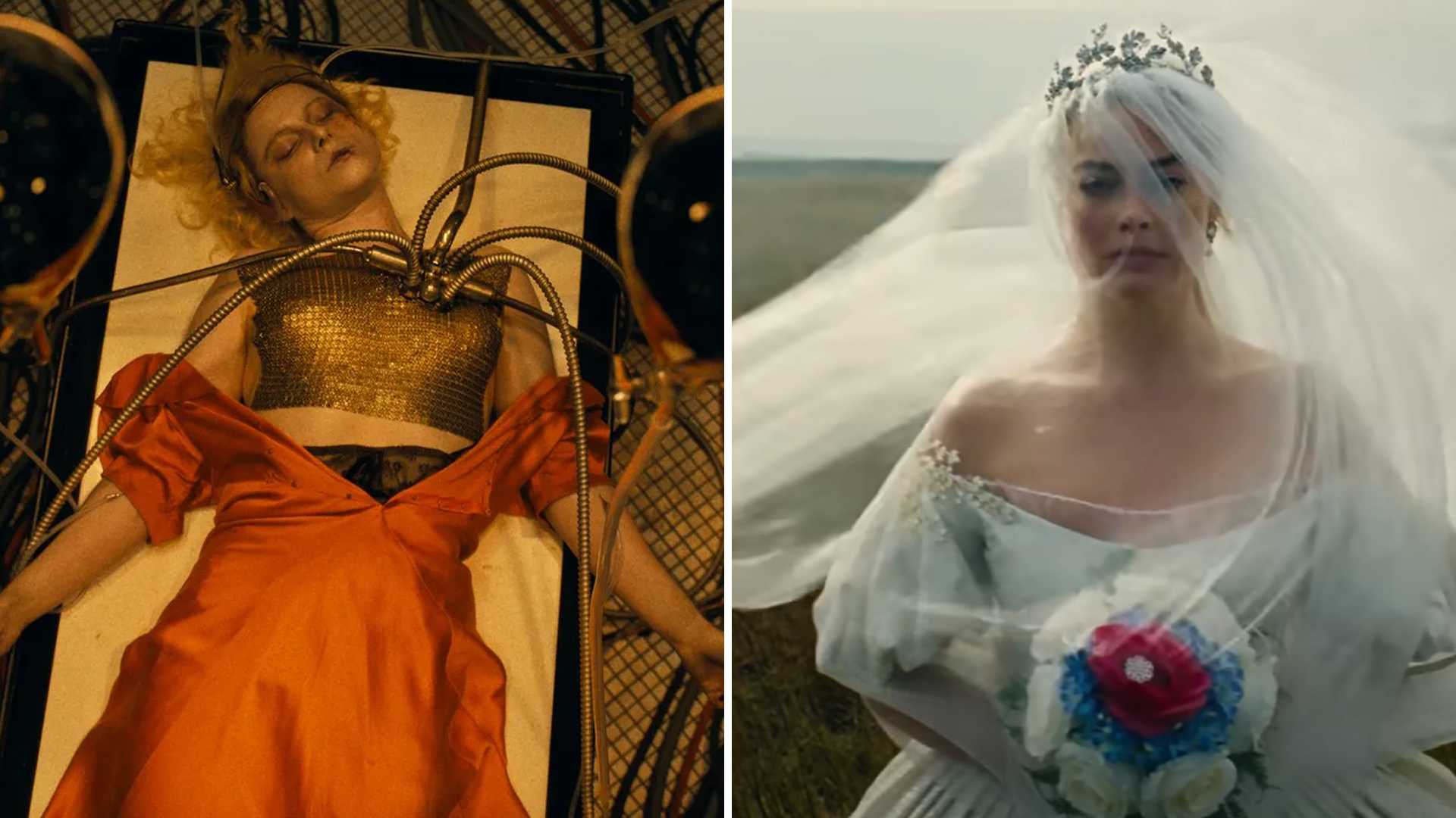 Jessie Buckley in The Bridge! Margot Robbie in Wuthering Heights