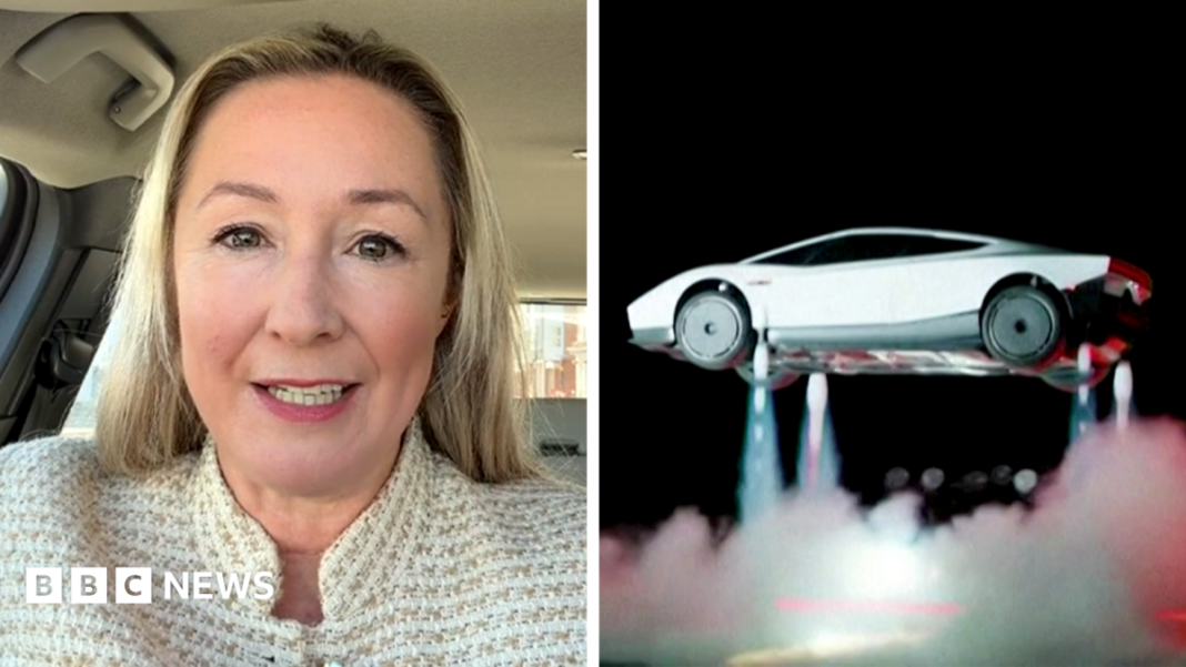 Watch: Did Tesla really just unveil a flying car? image